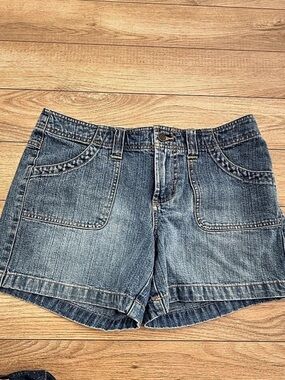 Vintage Old Navy Denim Jean Shorts Size 8 Blue